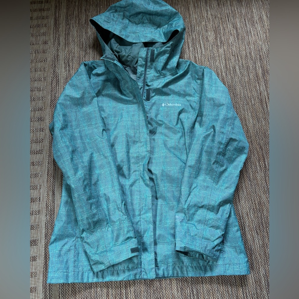 Columbia Green Patterned Jacket